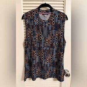 Tommy Hilfiger Sleeveless Tank w/Mock Neck XL